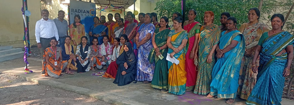 Real Estate CSR Activities - Radiance Realty